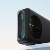 Joyroom JR-PBF14 Pro Powerbank 3-in-1 20000mAh 22.5W sauberes Design 2x USB-A 2.4 & 1x USB-C (In+Out) - Schwarz