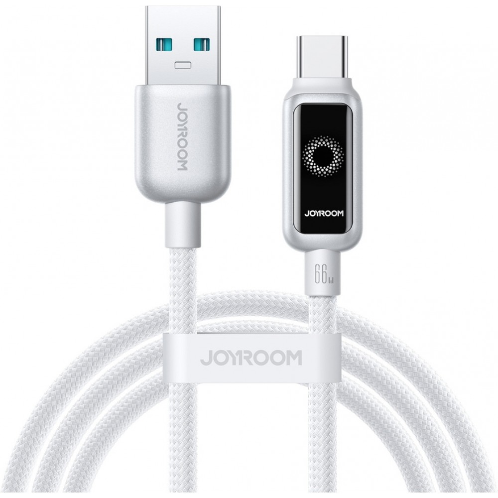 Joyroom S-A55 StarFlight c&acirc;ble charge rapide USB-C vers USB-C 100W (1.2m) - Blanc