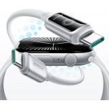 Joyroom S-A55 StarFlight Schnellladekabel USB-C zu USB-C 100 W (1.2 m) - Weiss