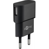 Goobay USB-C Ladeger&auml;t Set 5W Netzteil mit USB-C Kabel (1m) - Schwarz