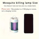 Lampe UV anti-moustiques USB portable piège électronique - Vert