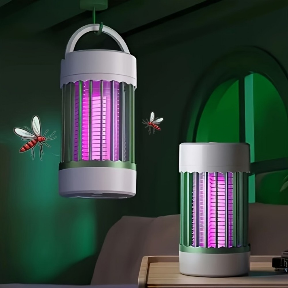 Lampe UV anti-moustiques USB portable piège électronique - Vert