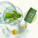 Masque visage stick th&eacute; vert purifiant Meidi&aacute;n soin anti-imperfections et nettoyant profond (Lot de 2) - Vert