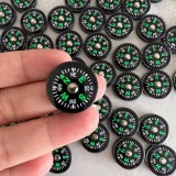 Pr&auml;zise tragbare Mini-&Ouml;lkompass f&uuml;r Outdoor-Aktivit&auml;ten - Schwarz