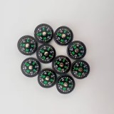 Pr&auml;zise tragbare Mini-&Ouml;lkompass f&uuml;r Outdoor-Aktivit&auml;ten - Schwarz