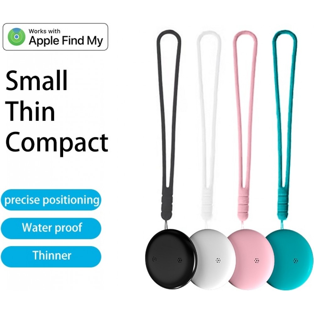 Mini traceur GPS de géolocalisation (alternative AirTag) - Rose