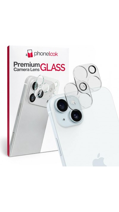 2er-Pack Kameraschutzglas - Transparent - iPhone 15