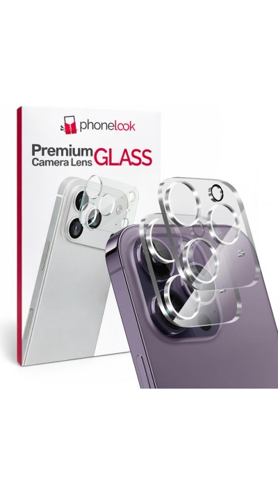 Pack de 2 vitres de protection caméra - Transparent - iPhone 16 Pro