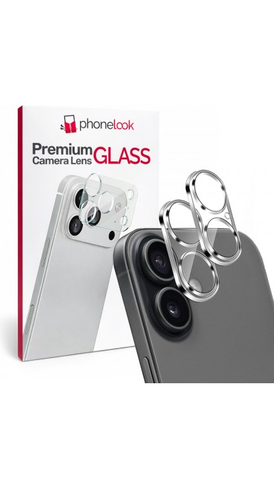 2er-Pack Kameraschutzglas - Transparent - iPhone 16 Plus