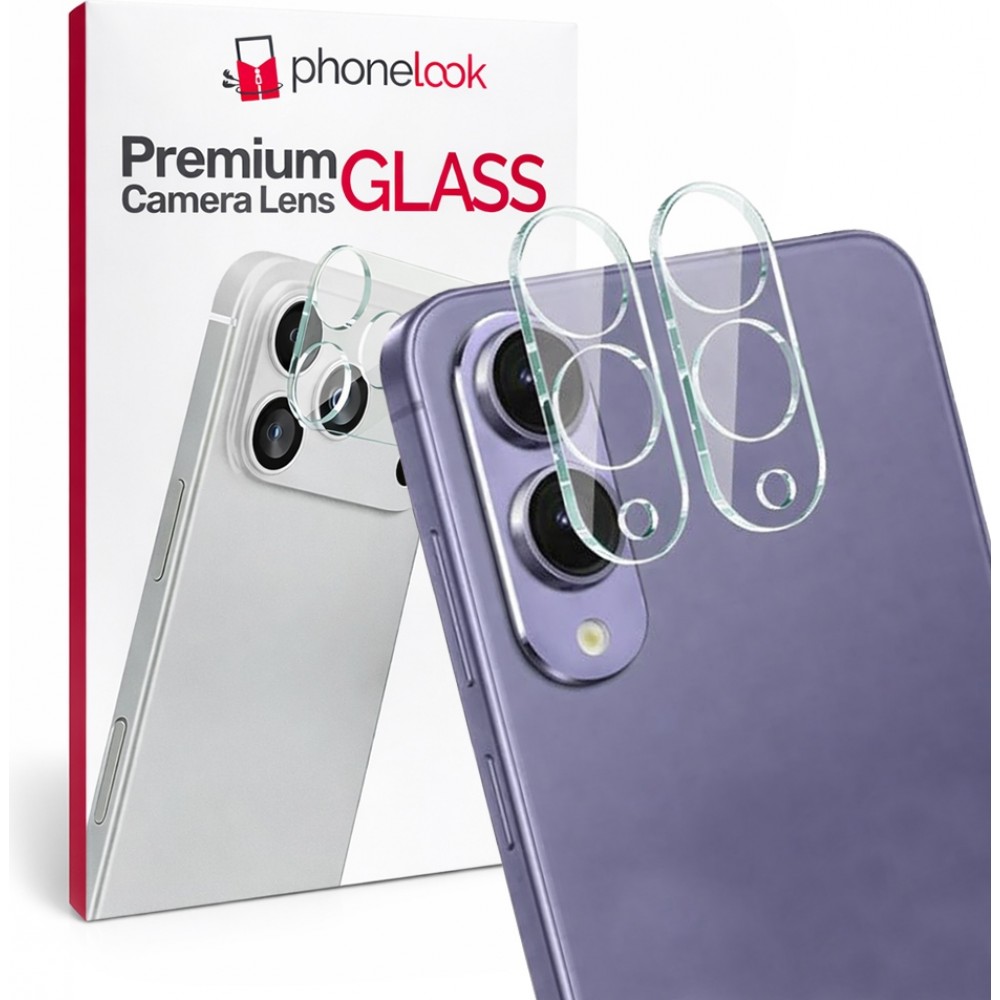 Pack de 2 vitres de protection caméra - Transparent - Samsung Galaxy S25 Edge