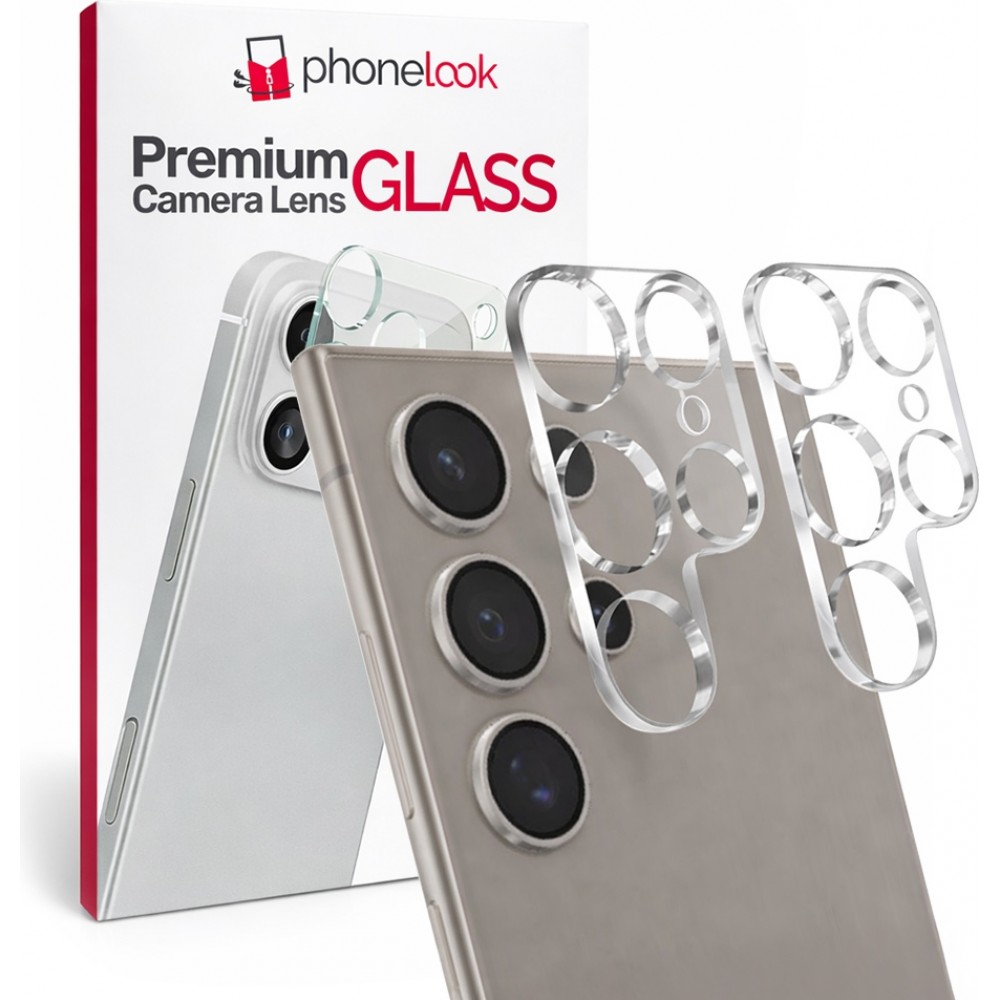 2er-Pack Kameraschutzglas - Transparent - Samsung Galaxy S25 Ultra