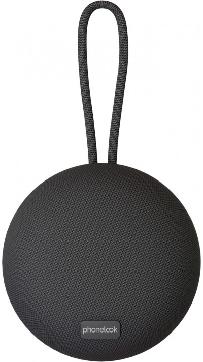 PhoneLook Soundbox Mini - Kleiner tragbarer kabelloser Bluetooth 5.3 Lautsprecher (3 W) - Schwarz