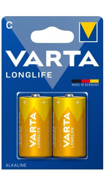 Varta C Longlife Power Hochleistungsbatterien (2er Pack) - 
