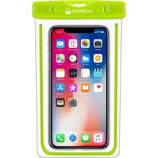 Wasserdichte Smartphone Tüte mit berührungsempfindlicher Hülle PhoneLook - Grün