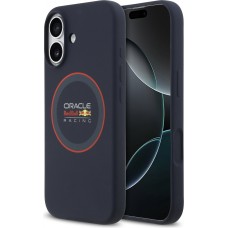 iPhone 17 Case Hülle - Red Bull Racing MagSafe Silikonhülle mit rotem Ring - Blau