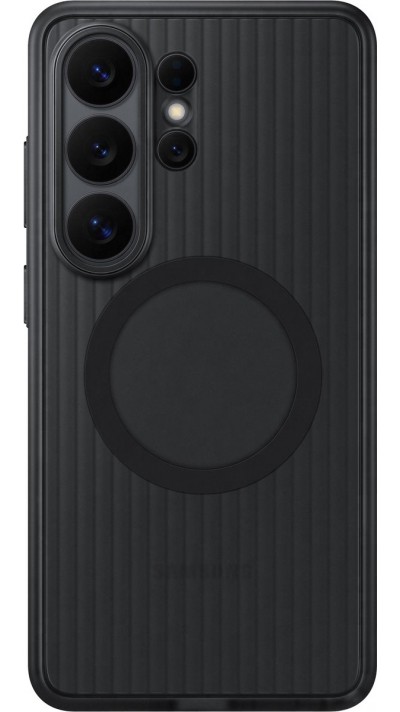 Galaxy S26 Ultra Case H&uuml;lle - Rugged Magnet Case leichter und dauerhafter Schutz - Schwarz