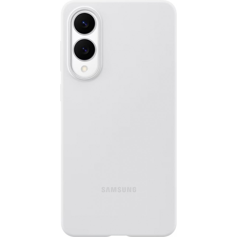 Galaxy S25 Edge Case Hülle - Samsung Original Silikon - Hellgrau