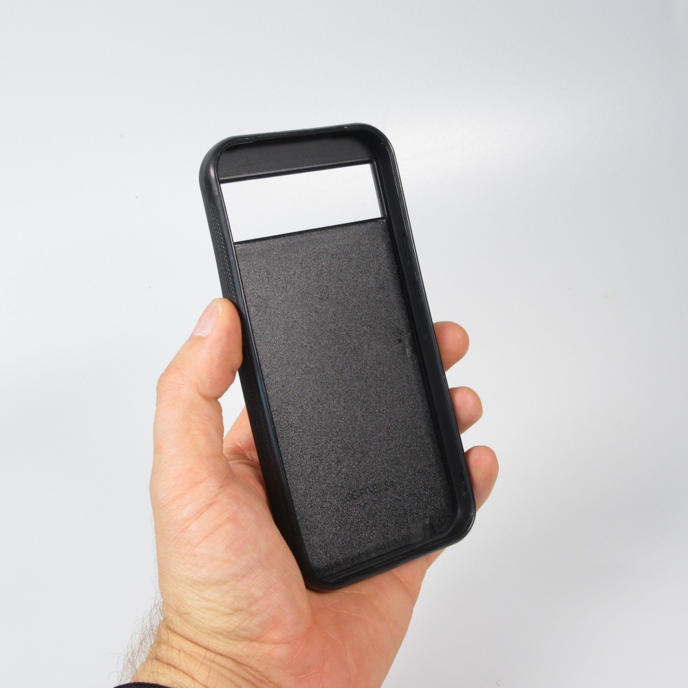Google Pixel 8a Case Hülle - Silikon schwarz Astrologie Krebs