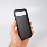 Google Pixel 8a Case Hülle - Silikon schwarz Winter 22 Ski Jump