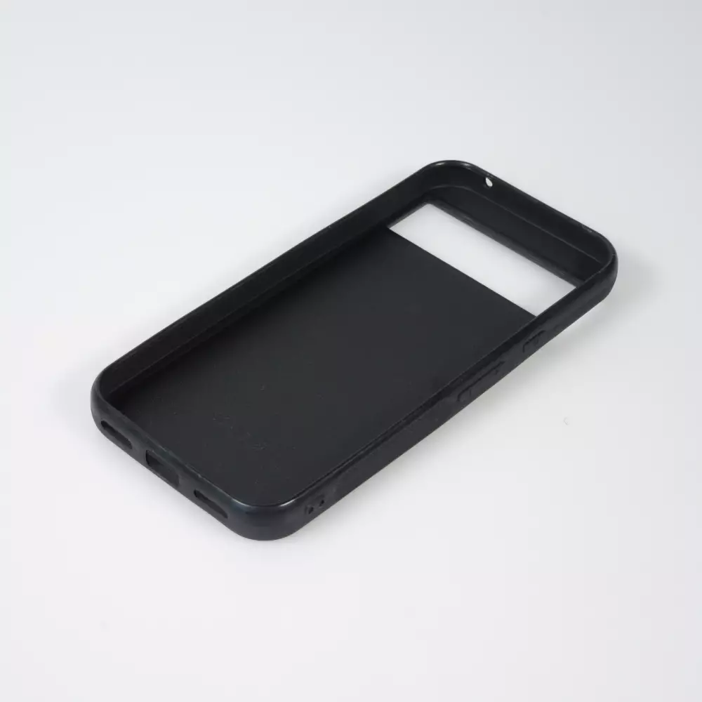 Google Pixel 8a Case Hülle - Silikon schwarz Winter 22 Ski Jump