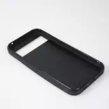 Google Pixel 8a Case Hülle - Silikon schwarz Winter 22 Ski Jump