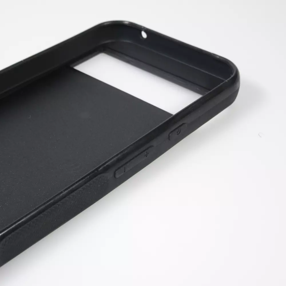 Google Pixel 8a Case Hülle - Silikon schwarz Winter 22 Ski Jump