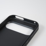 Google Pixel 9 / Pixel 9 Pro Case Hülle - Silikon schwarz Wavy Rectangle Orange Pink