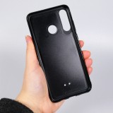 Huawei P30 Lite Case Hülle - Silikon schwarz Wave Sunset