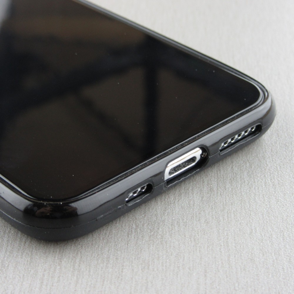 iPhone 11 Pro Case Hülle - Silikon schwarz F1 Track 2025 Qatar