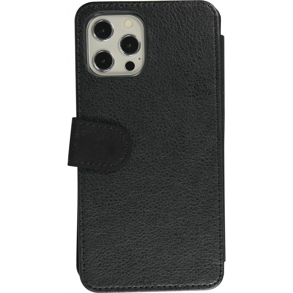 iPhone 12 Pro Max Case Hülle - Wallet schwarz F1 Track 2025 Singapore