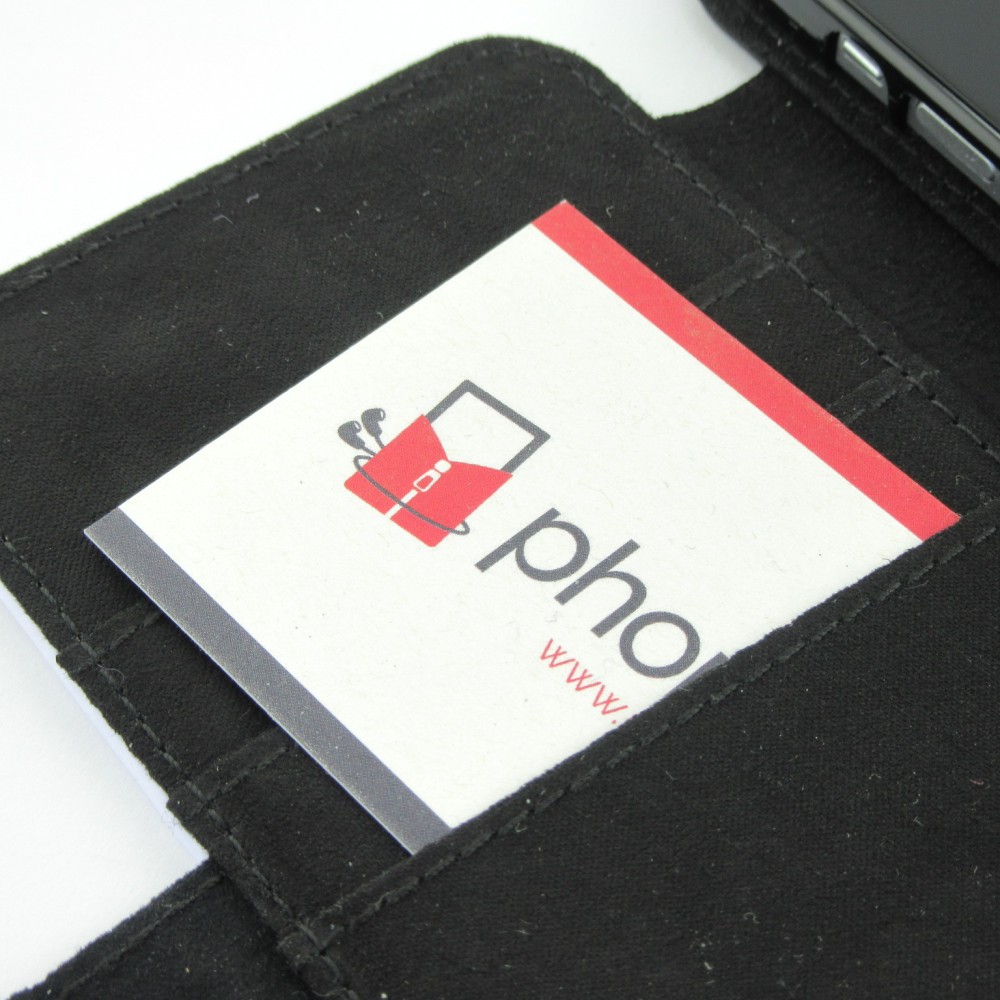 iPhone 12 Pro Max Case Hülle - Wallet schwarz F1 Track 2025 Singapore