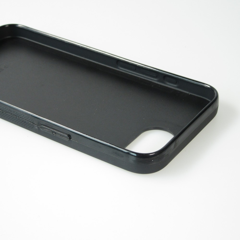 iPhone 16e Case Hülle - Silikon schwarz Turtle Underwater
