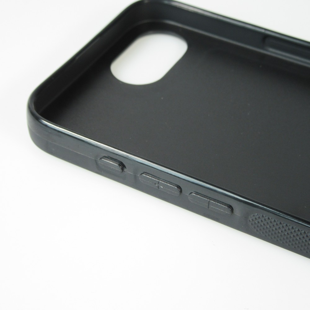 iPhone 16e Case Hülle - Silikon schwarz Turtle Underwater