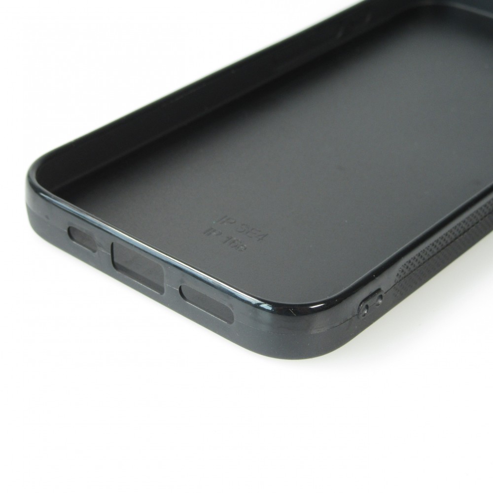 iPhone 16e Case Hülle - Silikon schwarz Turtle Underwater