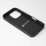Coque iPhone 16 Pro - Silicone rigide noir Spring 25 Papillons Légers
