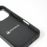 Coque iPhone 16 Pro - Silicone rigide noir F1 Track 2025 Abu Dhabi