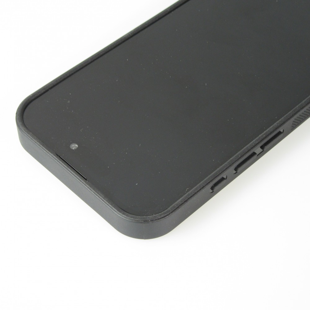 Coque iPhone 16 Pro - Silicone rigide noir F1 Track 2025 Abu Dhabi