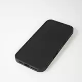 Coque iPhone 16 Pro - Silicone rigide noir Spring 25 Papillons Légers