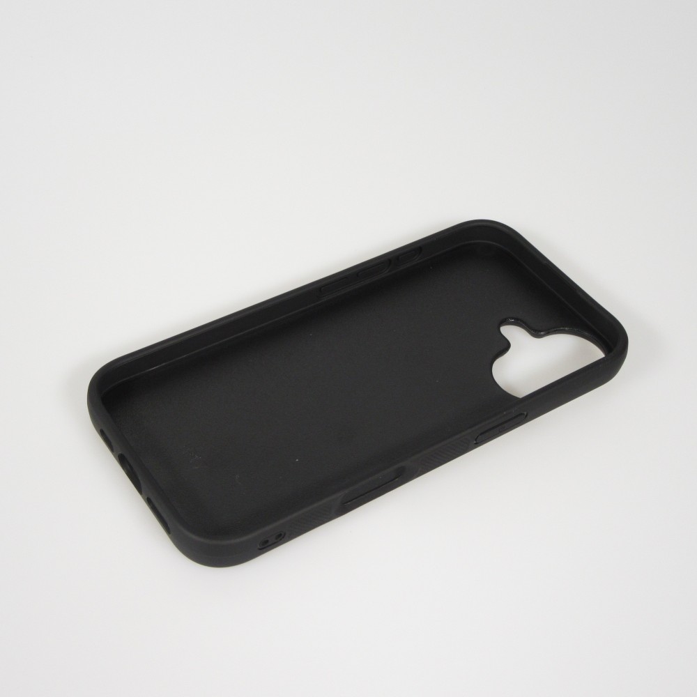 iPhone 17 Case Hülle - Silikon schwarz Halloween 2025 Trick treat
