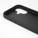 iPhone 17 Case Hülle - Silikon schwarz Halloween 2025 Trick treat