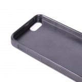 iPhone 5/5s / SE (2016) Case Hülle - Silikon schwarz Space Doodle