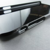 iPhone 6 Plus / 6s Plus Case Hülle - Violetter silberner Marmor