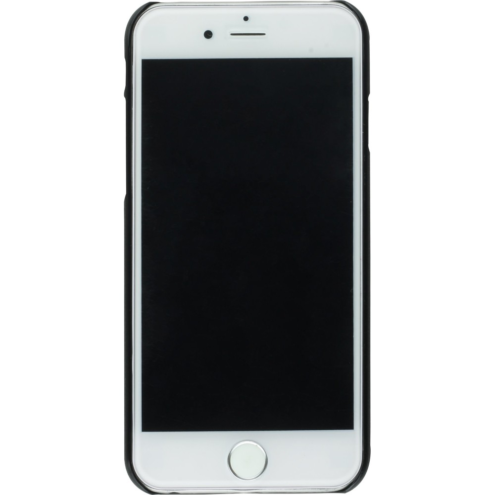 iPhone 6 Plus / 6s Plus Case Hülle - Violetter silberner Marmor