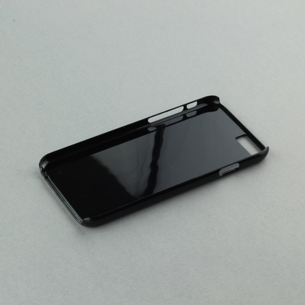 iPhone 6 Plus / 6s Plus Case Hülle - Violetter silberner Marmor