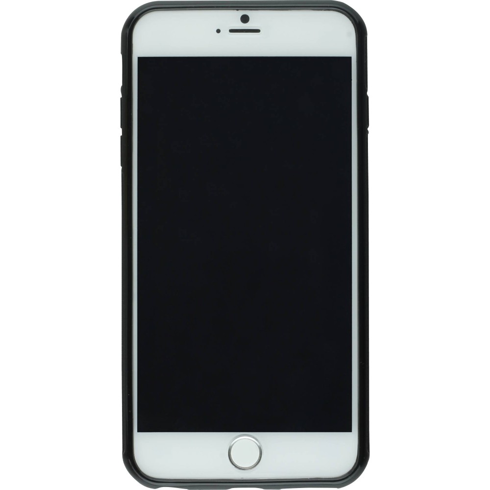 iPhone 6 Plus / 6s Plus Case Hülle - Silikon schwarz Winter 22 Ski Jump