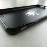 iPhone 6 Plus / 6s Plus Case Hülle - Silikon schwarz Winter 22 Ski Jump