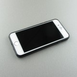 Coque iPhone 7 / 8 / SE (2020, 2022) - Silicone rigide noir Kinder Surprise