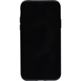 iPhone X / Xs Case Hülle - Silikon schwarz Autumn 25 Fall in love