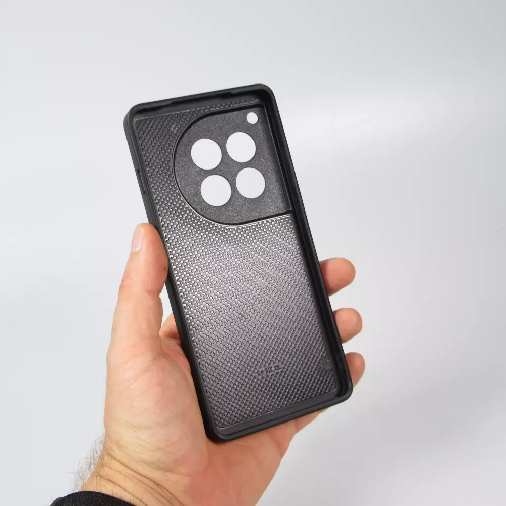 OnePlus 12 Case Hülle - Silikon schwarz Winter 22 ski lift