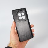 OnePlus 12 Case Hülle - Silikon schwarz Winter 22 Northern Lights